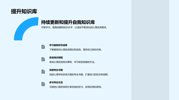 教师心理咨询技巧PPT模板