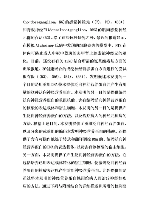 泛向神经营养因子的制作方法