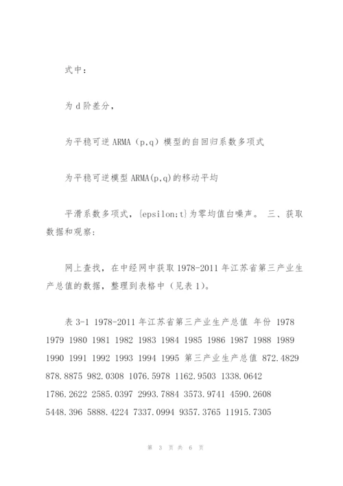 时间序列课程作业.docx