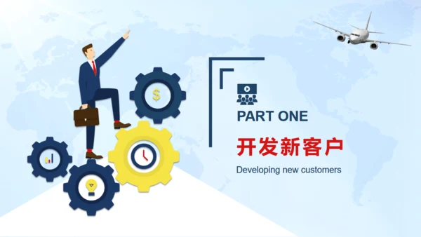 客户管理技巧，企业培训通用PPT模板