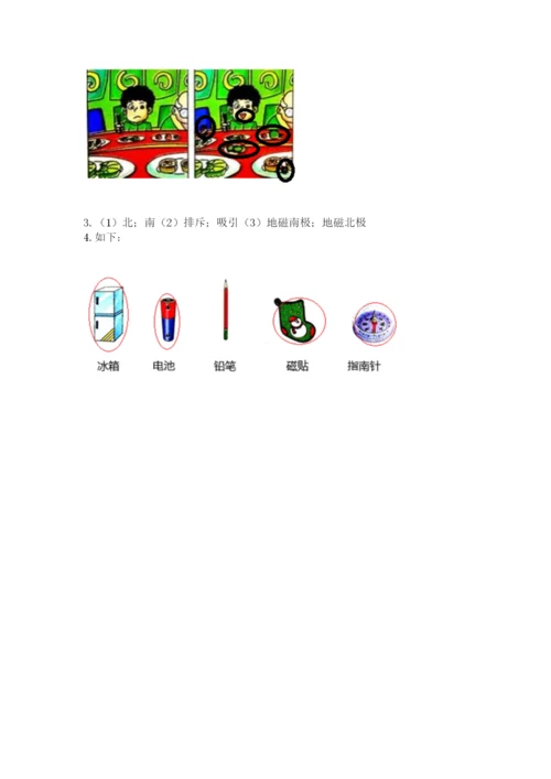 教科版二年级下册科学知识点期末测试卷精品（综合题）.docx