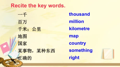 外研版(三年级起点)六年级英语上册  Review of Module 1 课件(共30张PPT)