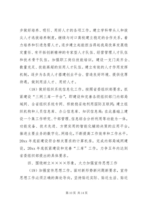 局“十一五”期间党建工作意见 (3).docx