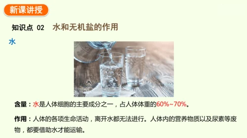 4.2.1食物中的营养物质-七年级生物下学期同步精品课件（2024人教版）(共43张PPT)