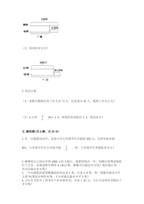 苏教版六年级下册数学期中测试卷【全优】.docx