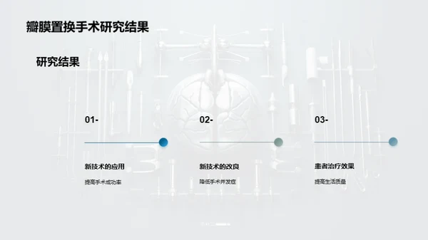 科技风生物医疗学术答辩PPT模板