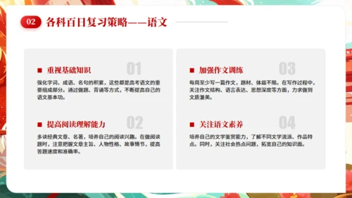 高考誓师大会通用PPT卡通风格模板