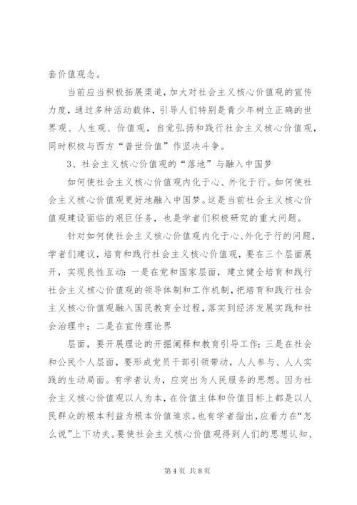 当前希望解决的思想理论问题.docx