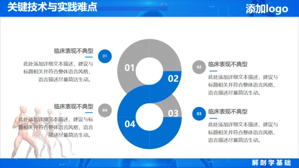 人体奥秘医学解剖学学术论文通用PPT模版