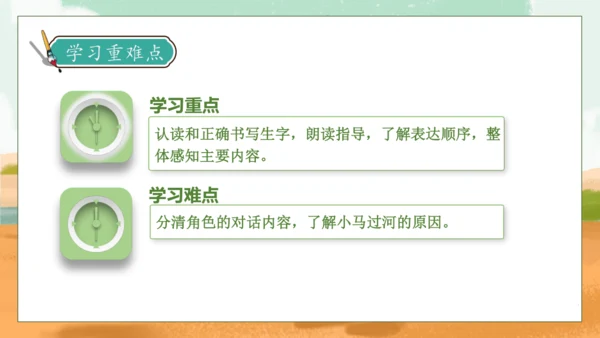 【核心素养】部编版语文二年级下册-14. 小马过河 第1课时（课件）
