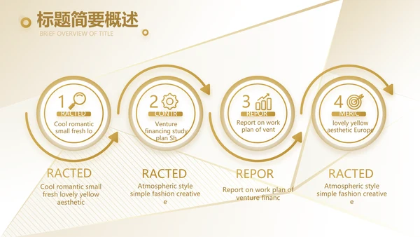 路演高端商业计划书商务动态PPT模板