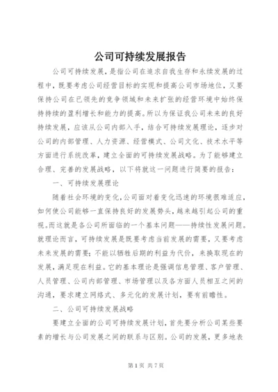 公司可持续发展报告.docx