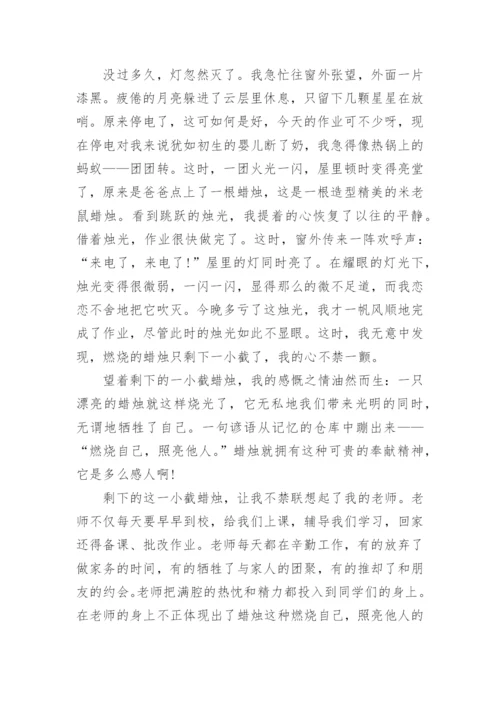 奉献的议论文800字.docx