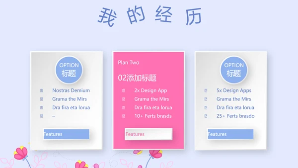 卡通可爱儿童班干部竞选个人简历自我介绍动态PPT模板