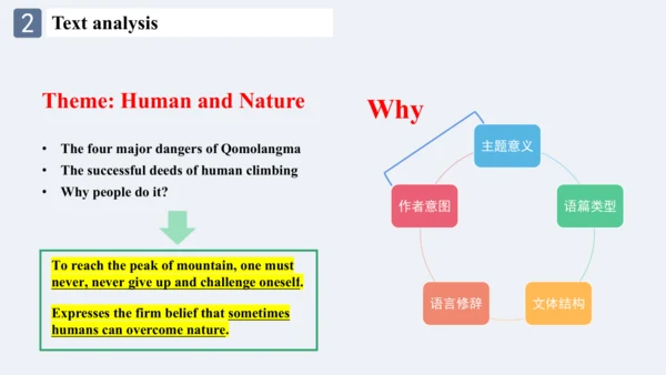 Unit7 单元整体教学说课课件（人教八下Unit 7 What's the highest mou