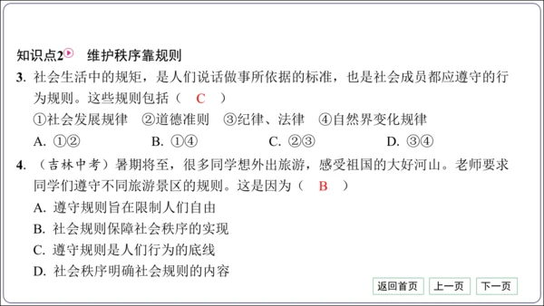 第二单元《遵守社会规则》核心考点基础过关与能力提升【统编八上道法期中期末复习】课件(共101张PPT