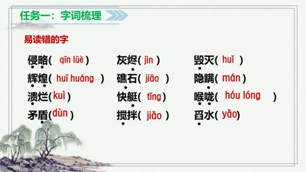 【学霸提优】统编版语文五上（ 第四单元重难点梳理复习）（课件）