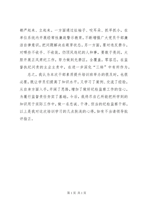 XX纪检干部学习心得体会 (4).docx