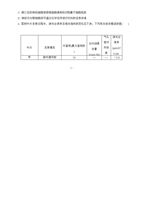 江苏省南京市2015届高三第三次模拟考试生物试题