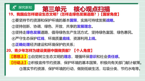 九上道法第三单元复习课件2024