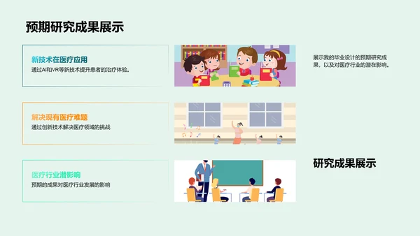 医学设计开题报告PPT模板