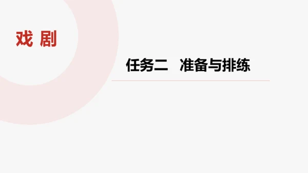 步入戏剧世界   领略艺术魅力—— 九下第五单元活动·探究 课件（共30张PPT）