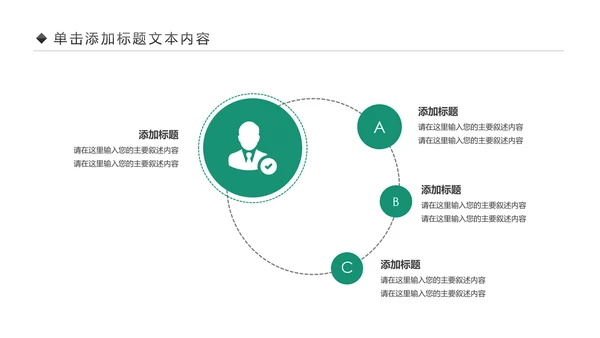 扁平化大气中国农业银行工作汇报PPR模板