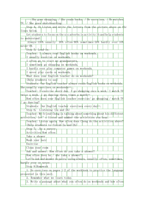 八年级上册-Unit-1-How-often-do-you-教材分析.docx