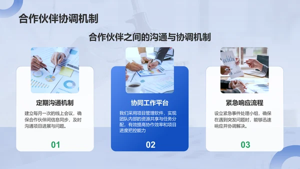 蓝色商务风科研项目汇报PPT模板