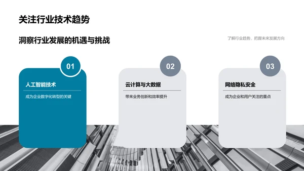 季度技术成果汇报PPT模板