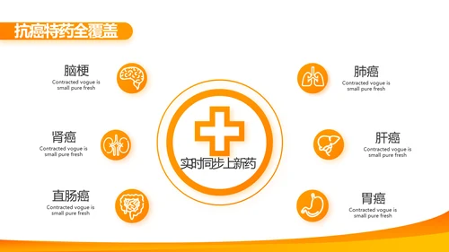 橙色大气平安保险公司工作总结计划动态PPT