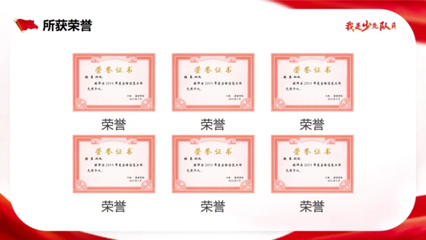 我是少先队员竞选大队长通用PPT模板