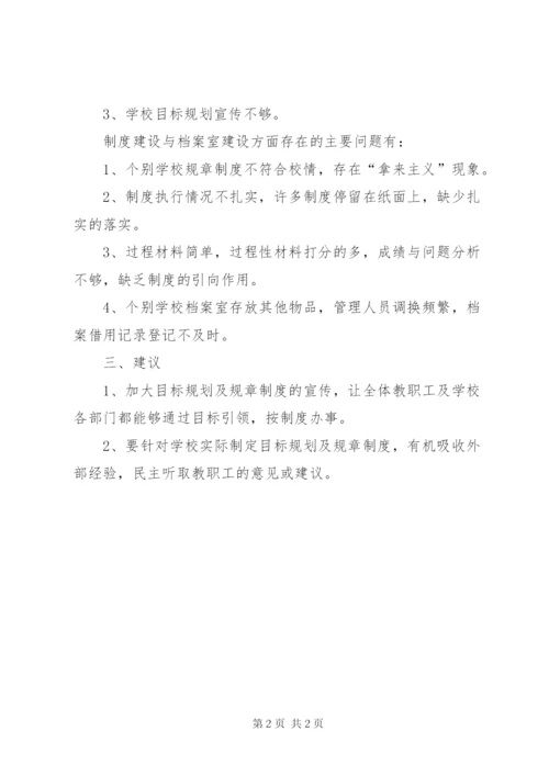 学校管理工作年终检查总结范文.docx