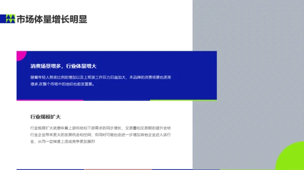 蓝绿色扁平风市场营销品牌年度宣传推广方案