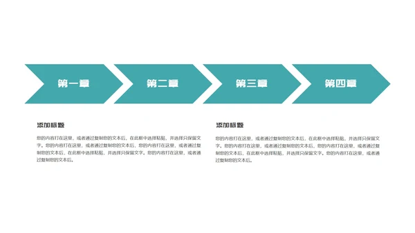 白色画册风简约商务工作总结汇报PPT模板