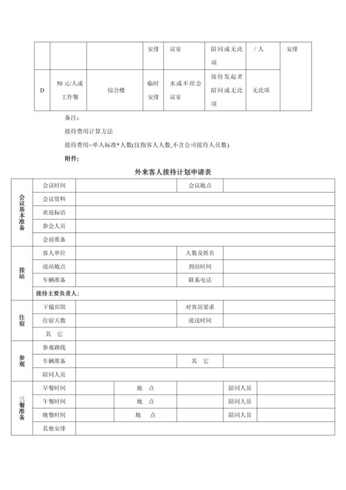 来宾接待管理办法.docx