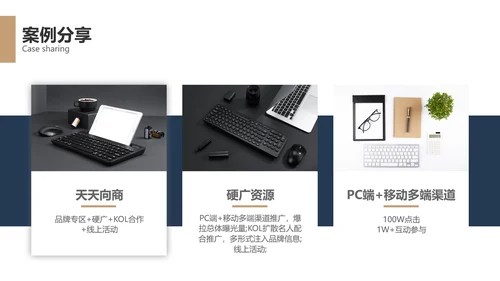 商务风企业品牌合作方案