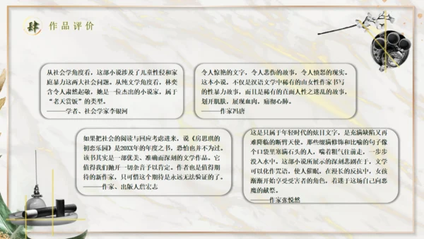 《房思琪的初恋乐园》神鹿读书分享通用PPT