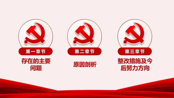 领导干部不忘初心牢记使命专题民主生活会个人检视PPT