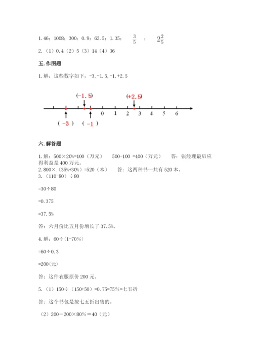 小升初六年级期末测试卷（精练）.docx