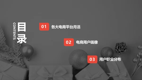 商务风红灰色618活动总结数据报告PPT