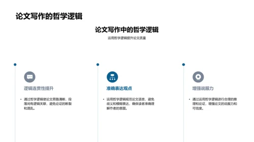 哲学逻辑教学PPT模板