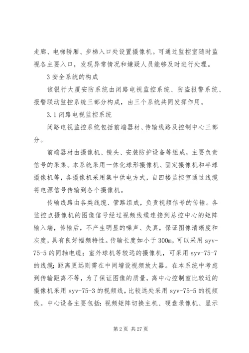 银行系统安防解决方案.docx