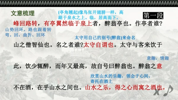 第12课《醉翁亭记》课件