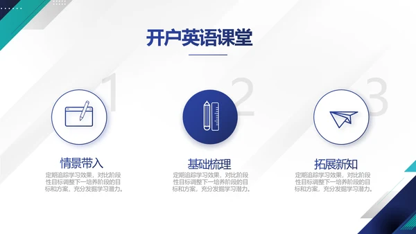 极简蓝色简约大方毕业论文答辩动态PPT模板