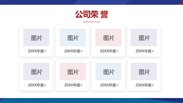 欧美风工作汇报总结商务PPT动态模板