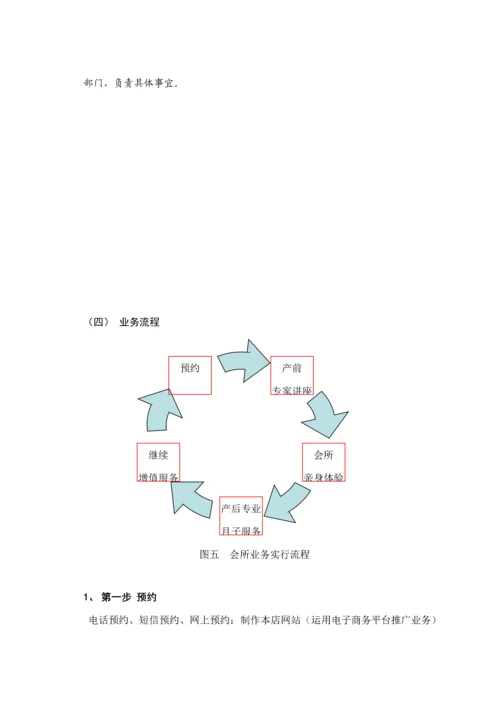 月子会所筹备商业模式及商业综合计划书.docx