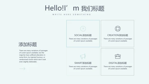 蓝色医疗医学大脑研究动态PPT模板