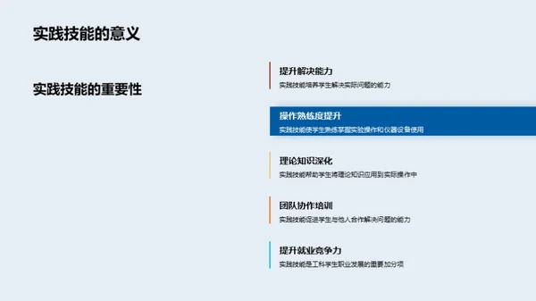 工科实践技能提升