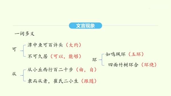 第10课 小石潭记 统编版语文八年级下册 同步精品课件